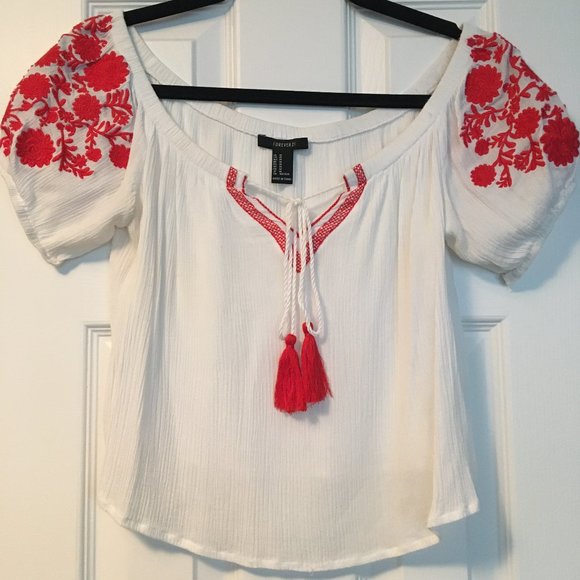Forever 21 Blouse - Picture 1 of 3
